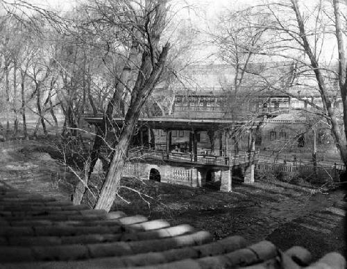 Public gardens and pavilion