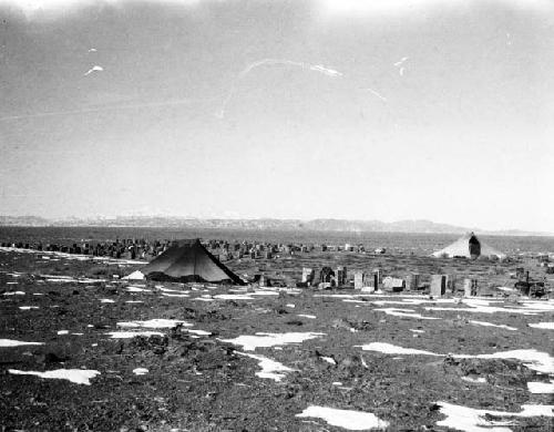 Tent, general view of site