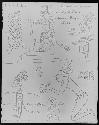 Incised drawing from wall of temples II and V