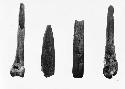 Bone implements from various sites