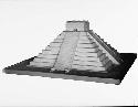 Reconstructed model of El Castillo