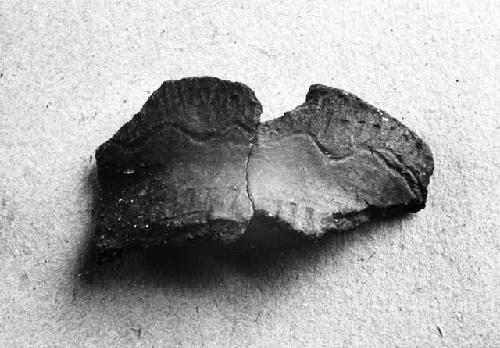 Potsherd - Indo-China: Central Annam - Province of Quang-ngai, Sa-huynh