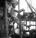 Gaspal Chab working on a wheel, 2 of 4