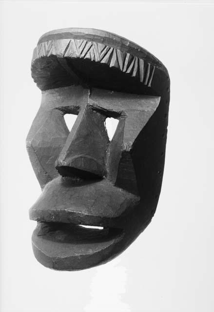 Black wooden mask, Bla Kela