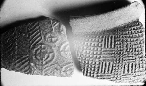 Two potsherds