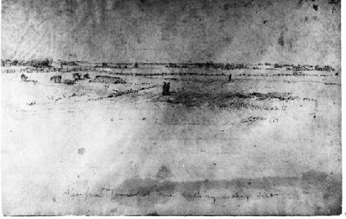 View from tower of Fort Snelling