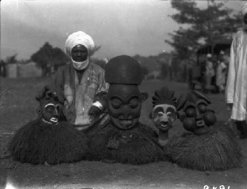 Cult masks on exhibition