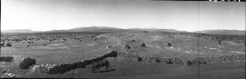 South side of mesa, Pecos