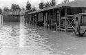 Flooded US military base