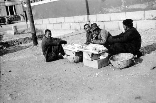 Men sitting