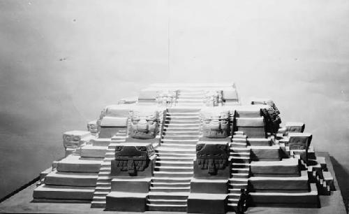 Model of Maya Temple, E VII