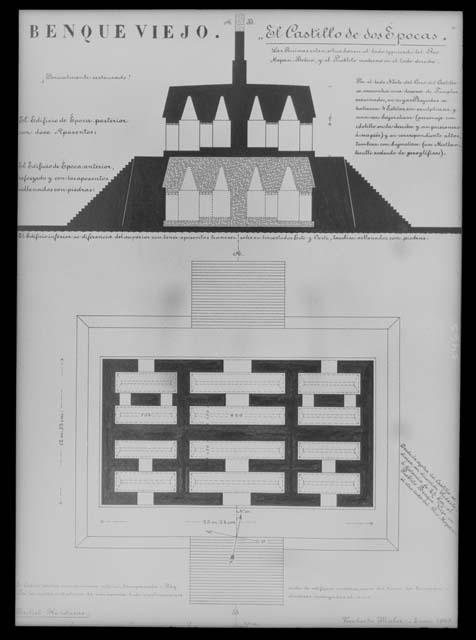 Plans of castillo