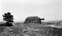 Ruins of Utatlan - mound with tree on left