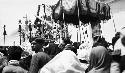 Holy Week procession, Christ figure with cross