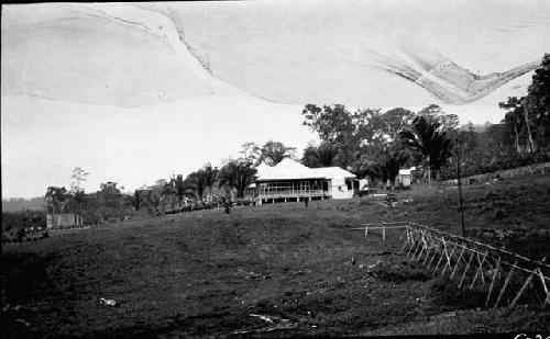 Manadors house and company offices at Quirigua