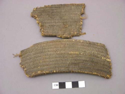 Basket fragments, 2-rod and bundle