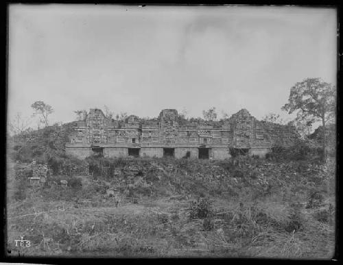 Detail of west portion, north range of House of the Nuns