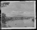 General view of the river at Kuching, Sarawak