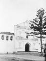 Front facade of church