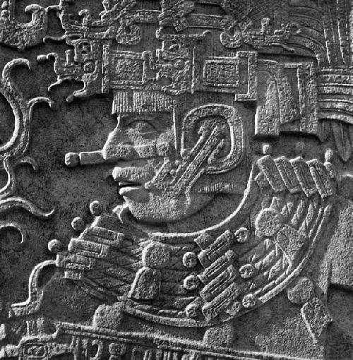 Detail of Stela 10 at Seibal