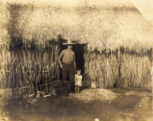 Alfred M Tozzer in sombrero