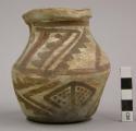 Jar, eccentric painted ware. Mishongave