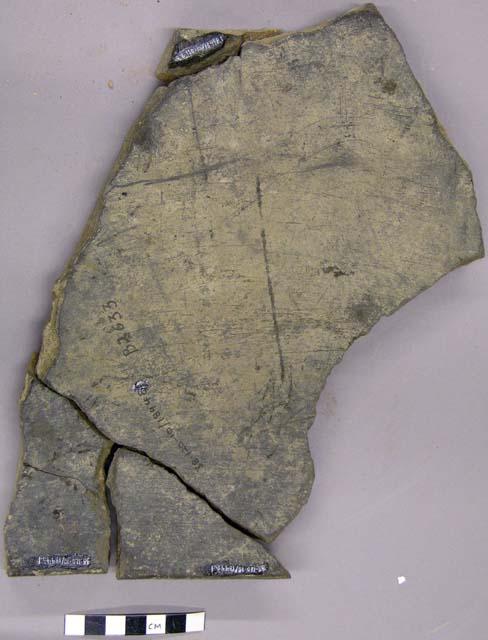 Cooking slab fragments