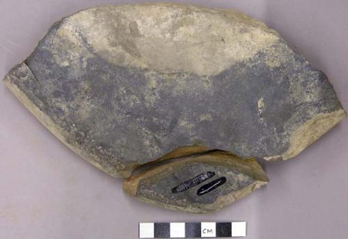 Cooking slab, fragment