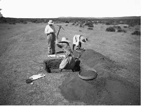 Excavation of Ashakar cave sites