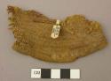 Fragment of cloth sandal