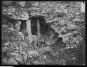 Excavation near top of temple mound