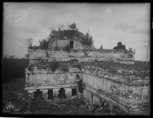 House of the Nuns from the temple to the southeast