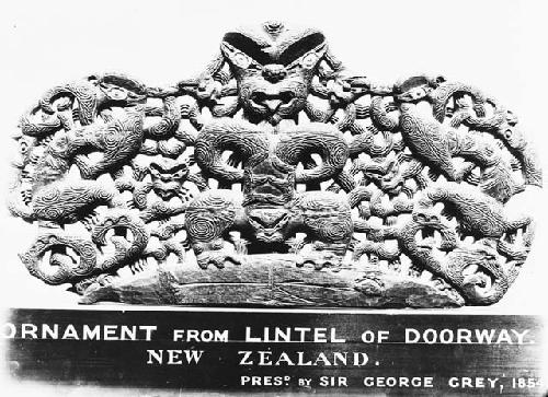 Ornament from lintel of doorway