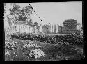 N.E. Colonnade after excavation looking Northwest