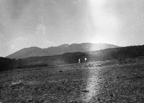 Landscape view of Ruins at Hacienda Milingo