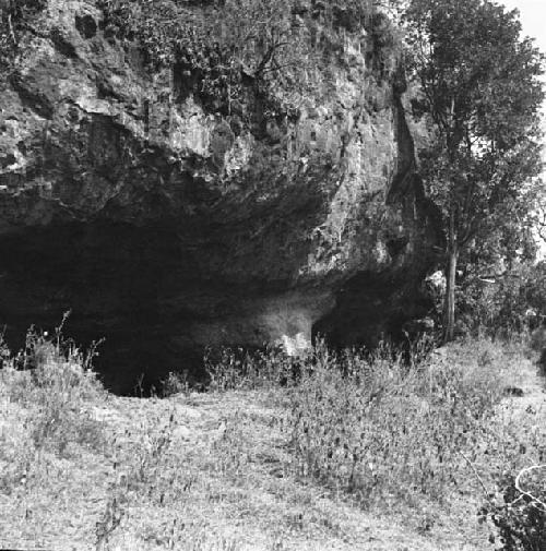 Kemp's cave on the Southern slopes of Mount Elgon