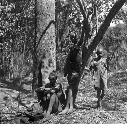 Callers at the camp at Elgonyi