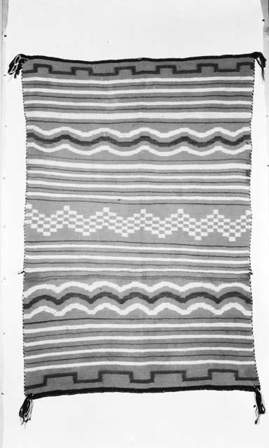 Navajo blanket, plate 105, Amsden, Navajo Weaving