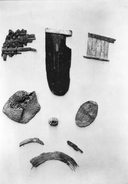 Miscellaneous artifacts from Ceremonial Cave