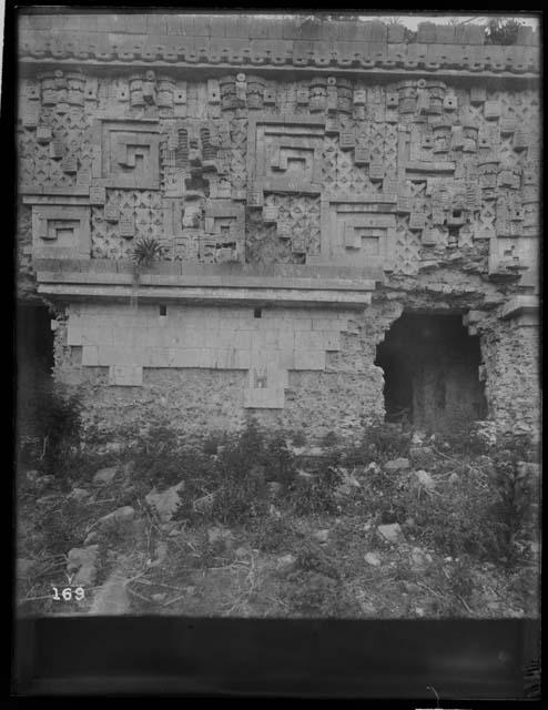 Portion of facade of House of the Governor