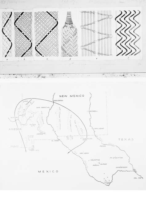 Distribution of basketmaker sites