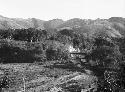 Stratified remains at railroad bridge