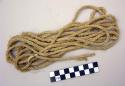 Rope made from agave fibre