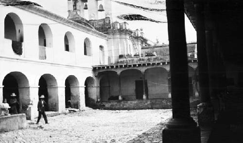 Patio in old San Augustine Monastery