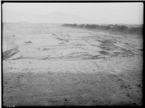 Open space to the southwest of the Velarde group