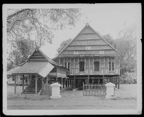 Building in rural setting