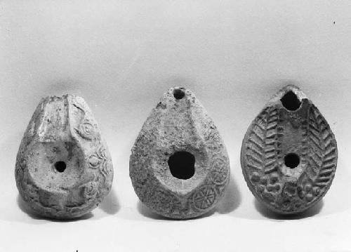 Roman and earthen lamps