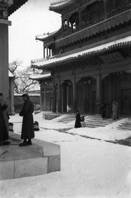 Rear court of Yung Ho Kung