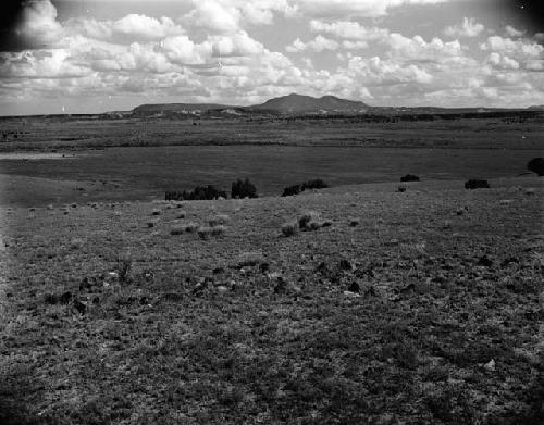 Curtiss Farm site, Basket Maker site south of camp near Largo River