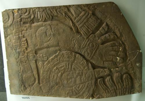 Cast of portion of Bas-relief, Texcoco